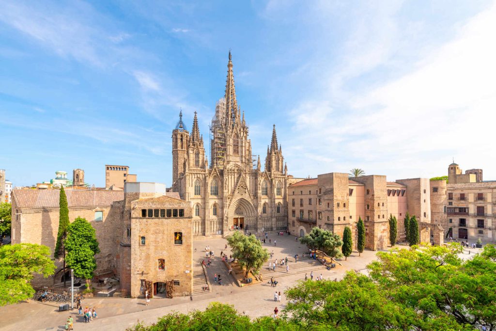 Imagen de la Catedral del barrio Gótico