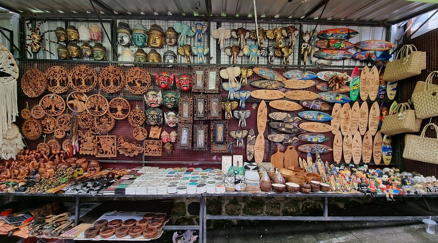 Tienda de recuerdos en Bali.