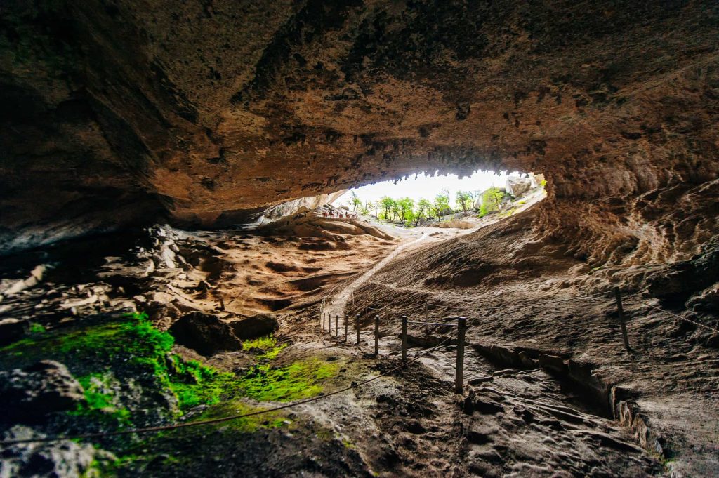 Imagen de la Cueva de Milodón.