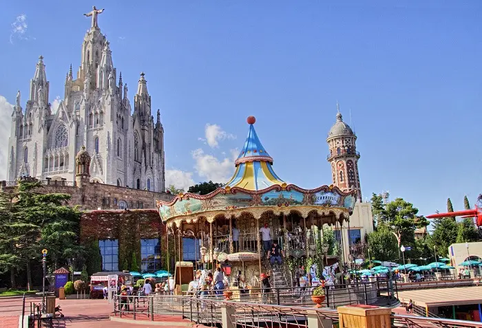 Imagen atracciones del Parque Tibidabo