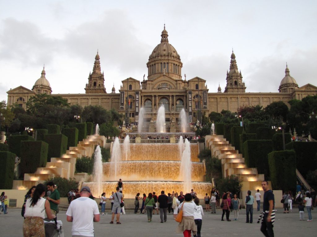 Imagen vistas del Parque de Montjuic